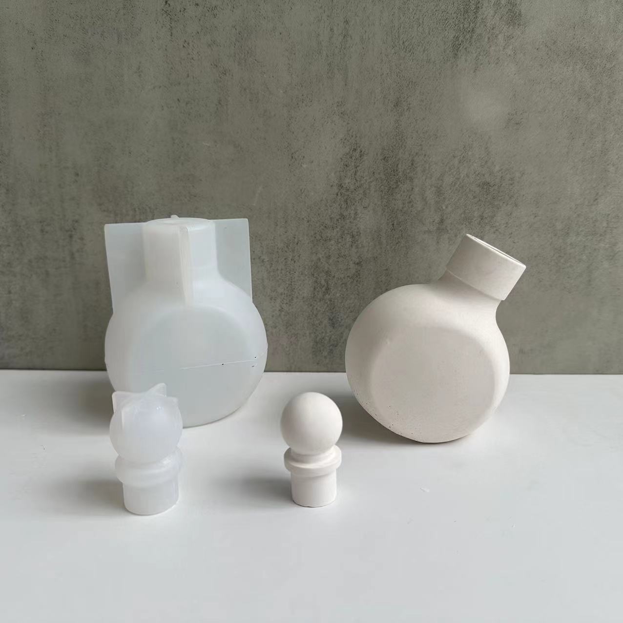 Candle Making And Perfume - 향수병 꽃병 에폭시 수지, 석고, 콘크리트