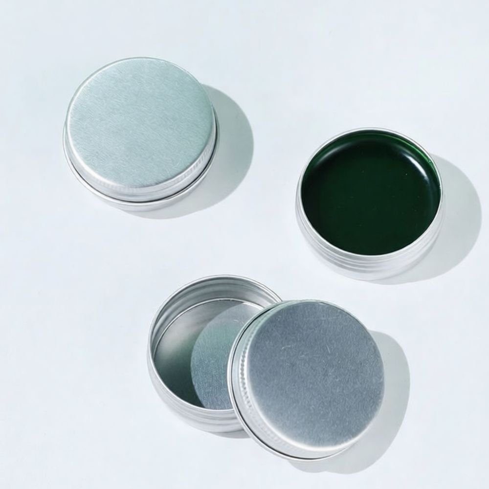 Tin Container Lid - 휴대용 알루미늄 용기, 둥근 모양의 금속