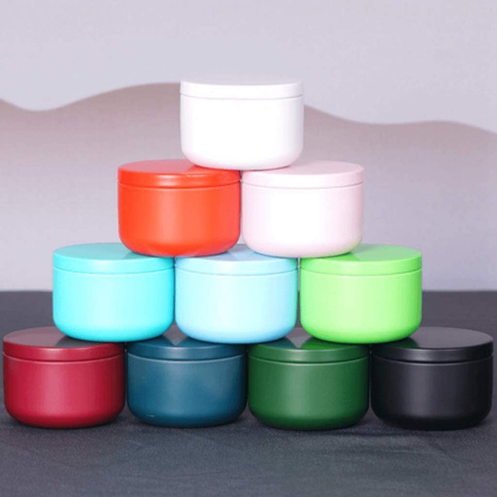 Candle Making Jug - 밀폐 뚜껑 포함 차 캔 Tinplate
