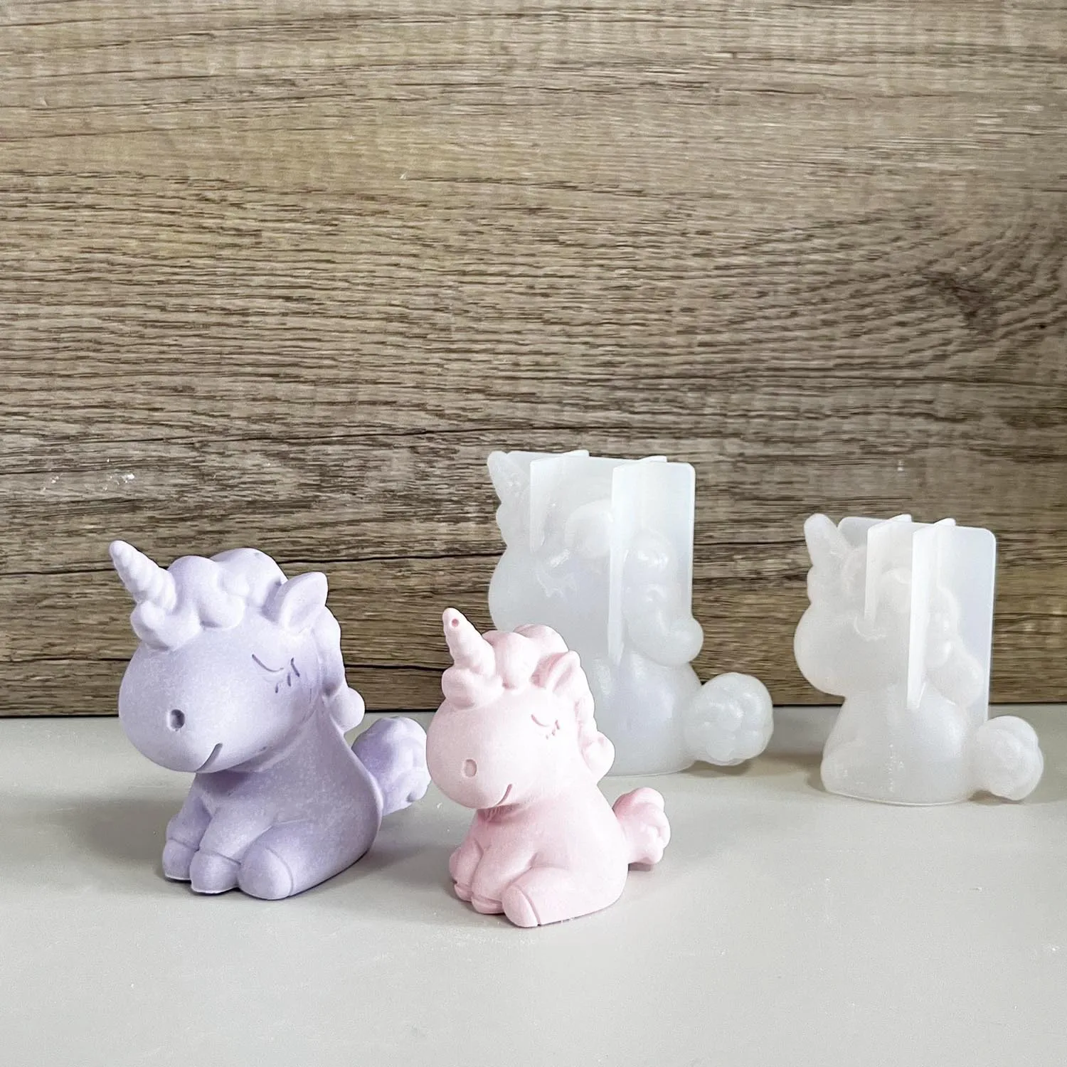 3D 기하학 실리콘 유니콘 고양이 사슴 곰 금형 비누  - Candle Making Tutorial 리뷰 및 가격