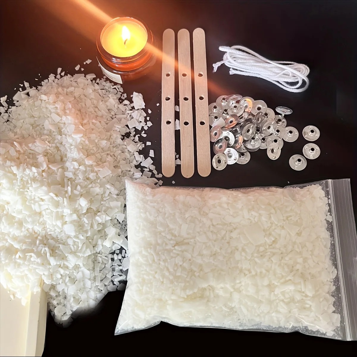 양초 만들기 키트 100G 소이 왁스 DIY 향초 재료 - Candle Making Kits 리뷰 및 가격