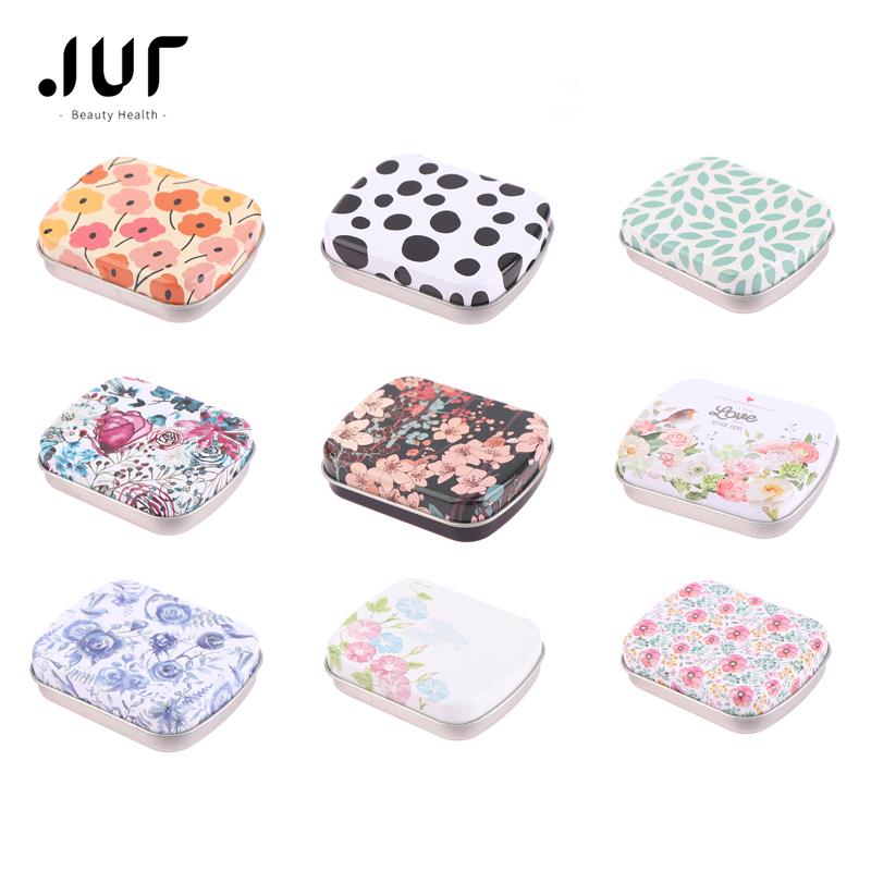 뚜껑이 달린 금속 힌지 미니 주석 상자, 휴대용 직사각 - Tin Container Lid 리뷰 및 가격