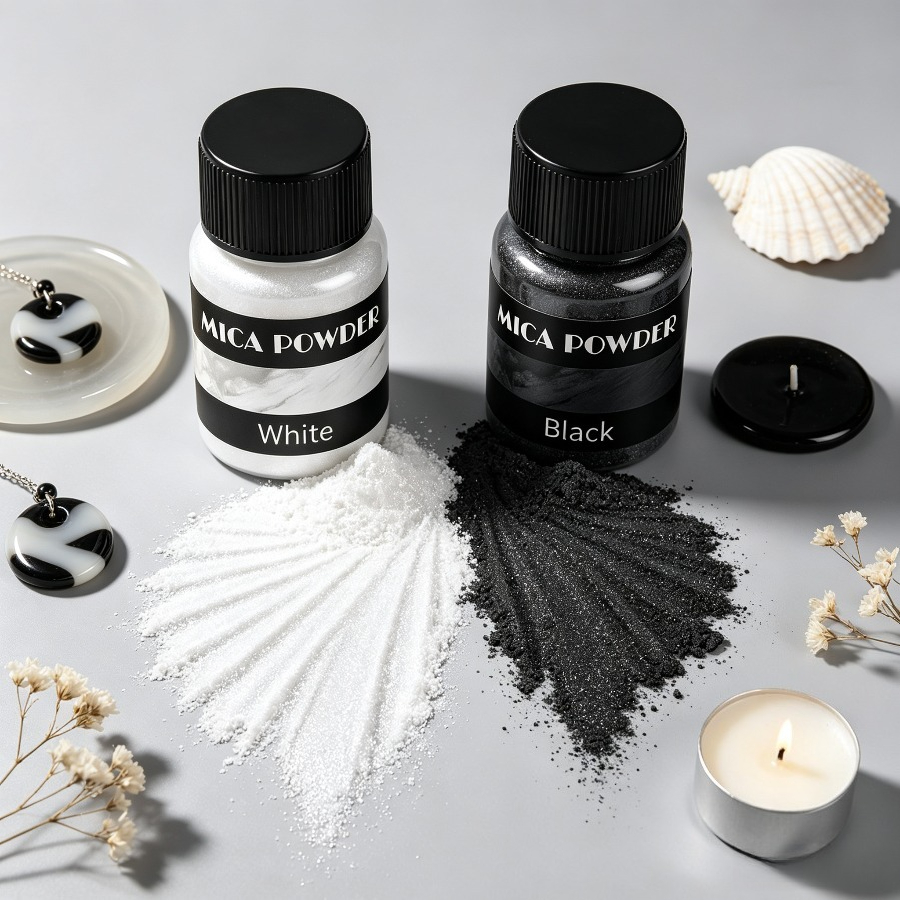 2/24 컬러 금속 안료 파우더 세트, 레진, DIY  - Candle Making Kits 리뷰 및 가격