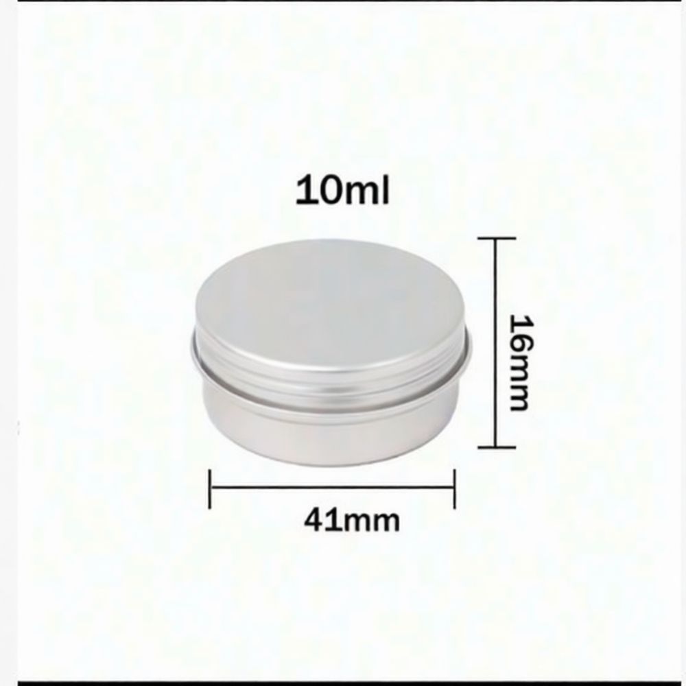휴대용 알루미늄 용기, 둥근 모양의 금속 크림 용기,  - Tin Container Lid 리뷰 및 가격