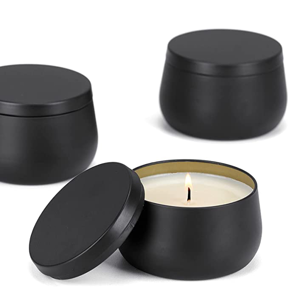 12개입 8온스 화이트 블랙 골드 메탈 캔들 용기(뚜껑 - Tin Container Lid 리뷰 및 가격