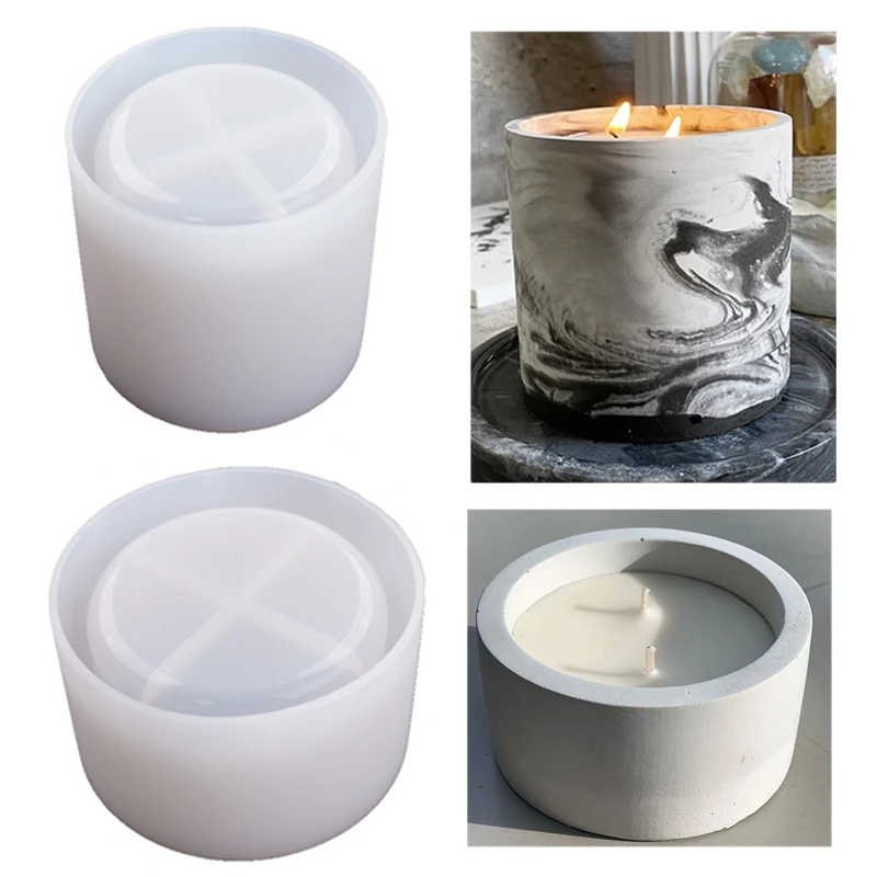 3 크기 촛불 컵 홀더에 대 한 라운드 시멘트 콘크리트 - Candle Making Jug 리뷰 및 가격